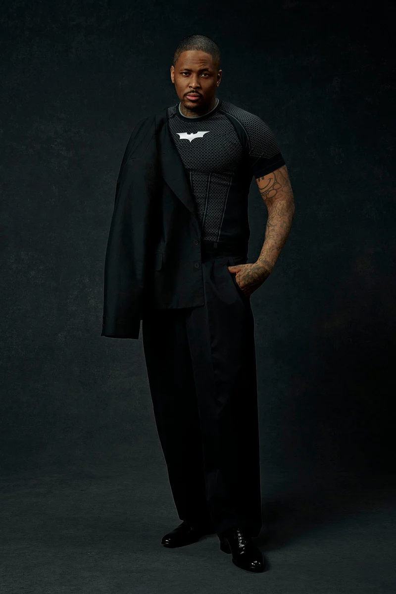 Batman Compression Tees-Black