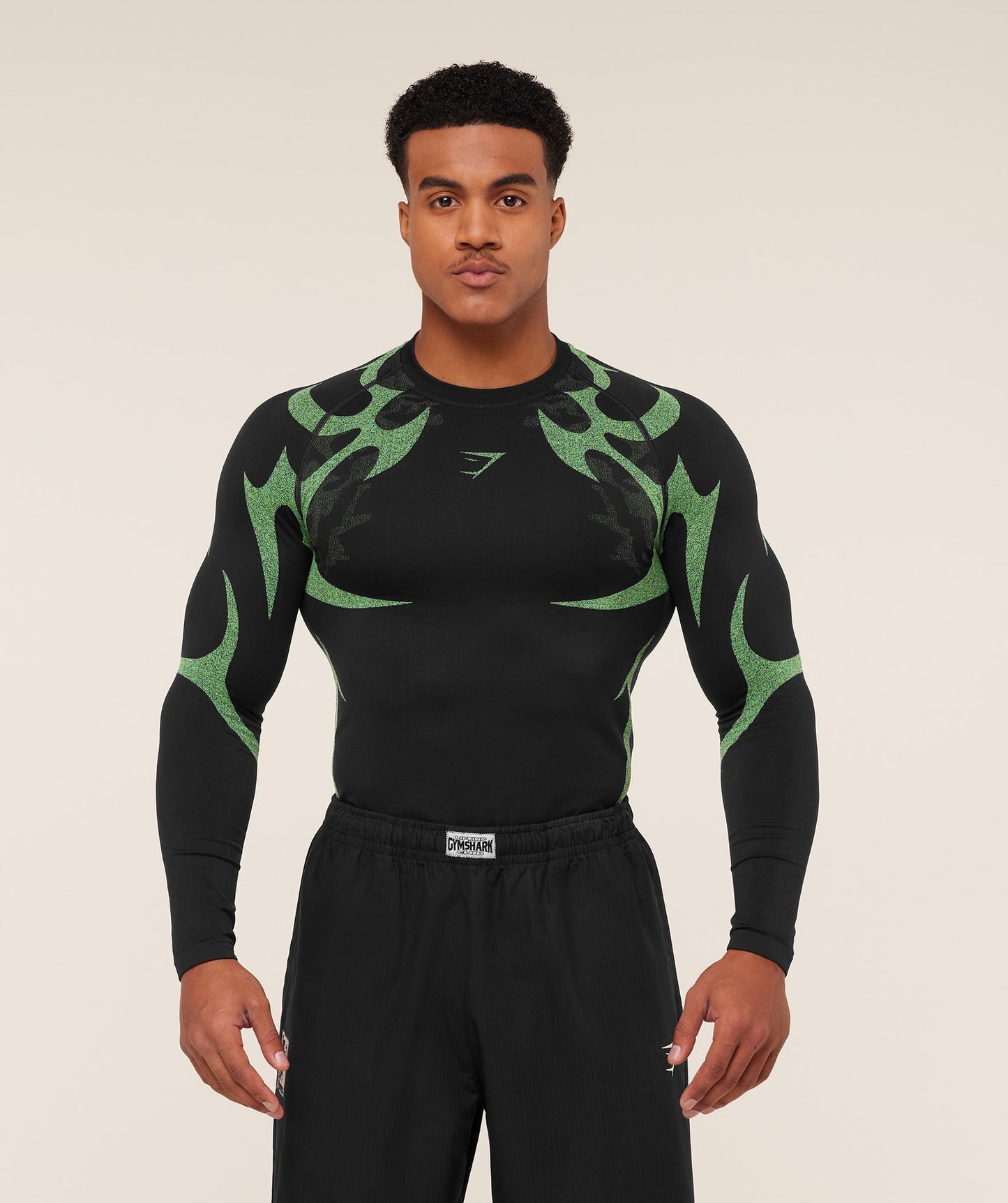 GYMSHARK STORM SEAMLESS LONG SLEEVE T-SHIRT